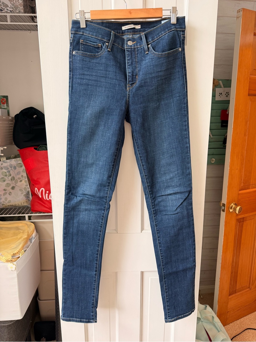 Levi's Women's Dark Blue Skinny Jeans